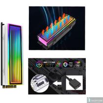 Dissipador De Calor M.2 Nvme 5v 3pin Argb Ssd Dissipador De Calor M.2 Nvme 5v 3pin Argb Ssd