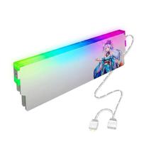 Dissipador de calor para Memória RAM DDR5 DDR4 DDR3 com Arte de Anime e RGB Vibrante Dissipador de calor para Memória RAM DDR5 DDR4 DDR3 com Arte de Anime e RGB Vibrante