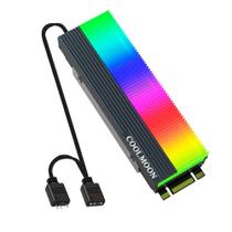 Dissipador de Calor SSd M.2 Nvme ARGB 5v 3 Pinos Coolmoon