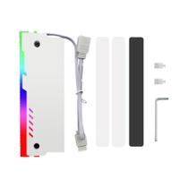 Dissipador De Calor Universal Para RAM De Computador De Mesa ARGB DDR5 DDR4 DDR3 DDR2 Preto Branco Dissipador De Calor Universal Para RAM De Computador De Mesa ARGB DDR5 DDR4 DDR3 DDR2 Preto Branco