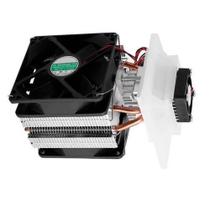 Dissipador Térmico 12V 72W Com Radiador Duplo E Cooler Dissipador Térmico 12V 72W Com Radiador Duplo E Cooler