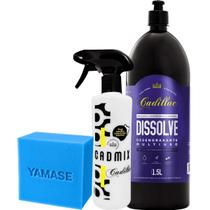 Dissolve Produto para Limpeza Pesada e Cadmix Borrifador Cadillac