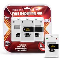 Dissuasor de mouse plug-in RIDDEX Plus, repelente de insetos, pacote com 3