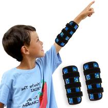 Dissuasor de sucção de dedos JFHNMLW Dinosaur Elbow Guard, 2 unidades
