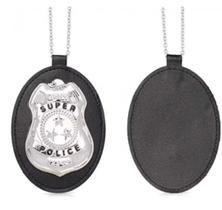 Distintivo Detetive Policial Acessório Para Fantasia Cosplay Distintivo Detetive Policial Acessório Para Fantasia Cosplay