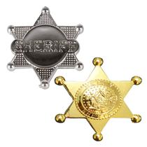 Distintivo Estrela de Xerife de Plástico - Apollo Festas