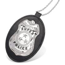 Distintivo Insígnia Detetive Policial Fantasia