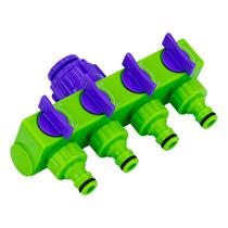 Distribuidor de gua com 4 derivacoes 1/2 - 3/4 1pc palisad