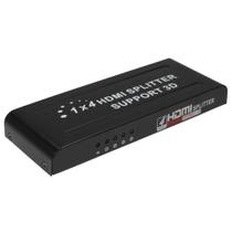 Distribuidor Hdmi Splitter 1x4 Divisor 4 Portas P/ Ps3 Xbox Sky Net