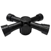 Distribuidor Implebrás 4 Saídas 16mm com Anel 3P 3/4 Polegadas para Irrigação