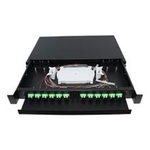 Distribuidor Interno Óptico DIO 12FO SC APC 2FLEX