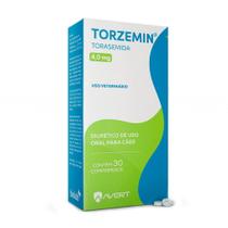 Diurético Avert Torzemin Torasemida 30 Comprimidos para Cães 4mg