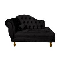 Divã Modelo Imperial - Tamanho 120cm - Tecido Suede