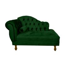Divã Modelo Imperial - Tamanho 120cm - Tecido Suede