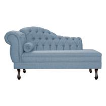 Divã Namoradeira Larissa Lado Direito Linho Cores - DS Estofados Divã Namoradeira Larissa Lado Direito Linho Cores - DS Estofados