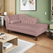 Diva Recamier Diana 130cm Lado Direito Linho - Amarena Móveis Diva Recamier Diana 130cm Lado Direito Linho - Amarena Móveis
