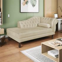 Diva Recamier Diana 185cm Lado Esquerdo Suede - Doce Sonho Móveis