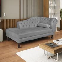 Diva Recamier Dora 185cm Lado Esquerdo Suede