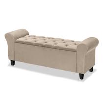 Divã Recamier Estofado Capitonê 1.50 Para Cama Queen Dubai Várias Cores - LH Móveis