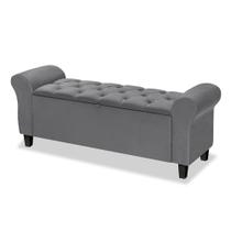 Divã Recamier Estofado Capitonê 1.50 Para Cama Queen Dubai Várias Cores - LH Móveis