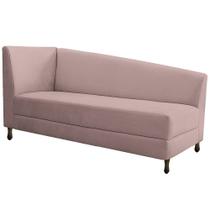Diva Recamier Heitor 140cm Lado Direito Linho - Doce Sonho Móveis Diva Recamier Heitor 140cm Lado Direito Linho - Doce Sonho Móveis