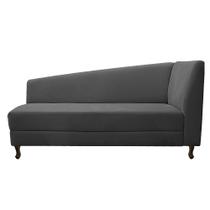 Diva Recamier Heitor 140cm Lado Esquerdo Linho - Doce Sonho Móveis Diva Recamier Heitor 140cm Lado Esquerdo Linho - Doce Sonho Móveis