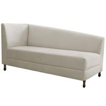 Diva Recamier Heitor 160cm Lado Direito Linho - Doce Sonho Móveis