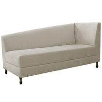 Diva Recamier Heitor 185cm Lado Esquerdo Linho - Amarena Móveis