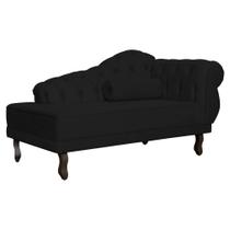Divã Recamier Larissa Lado Esquerdo 150cm Suede - Diversas Cores - Ds Estofados