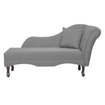 Divã Recamier Namoradeira Olívia Lado Esquerdo Linho Cores - DS Estofados Divã Recamier Namoradeira Olívia Lado Esquerdo Linho Cores - DS Estofados