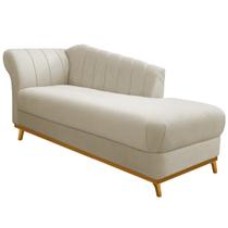 Diva Recamier Vanessa 160cm Lado Direito Linho - Amarena Móveis Diva Recamier Vanessa 160cm Lado Direito Linho - Amarena Móveis