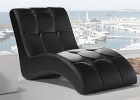 Divan Revestimento em Sintético Preto Divan Revestimento em Sintético Preto