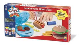 Diver Massa Lanchonete Divertida - Diver Toys