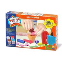Diver Massa Massinha de Modelar Sorveteria - 8061 - Divertoys