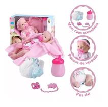 Diver New Born Bebê Faz Xixi Divertoys Ref 8046