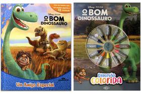 Diversão colorida - o bom dinossauro - Miniatura - um amigo especial - Kit de Livros