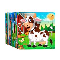 DIVERTINDO (KIT QUEBRA CABEÇA COM CANETINHAS) 12 unidades