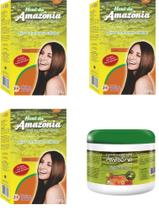 Divina Dama Incolor Hene Amazonia 03x200gr+creme 500gr Touca Divina Dama Incolor Hene Amazonia 03x200gr+creme 500gr Touca