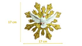 Divino Espirito Santo de Pendurar Resplendor de Resina - Decore Casa