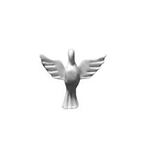 Divino Espírito Santo Resina Aplique 50 Unidades Pomba Da Paz