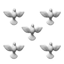 Divino Mini Pombinho Resina Lembrancinha Batizado 50 Peças Divino Mini Pombinho Resina Lembrancinha Batizado 50 Peças