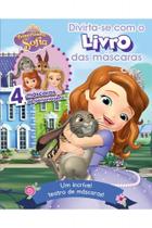 Divirta-se com o livro das máscaras - princesinha sofia - EDITORA DCL