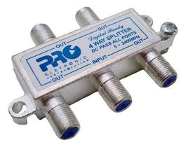 Divisor 1:4 Satélite Tv Pqdv-2024b 5 A 2400mhz Solder Back