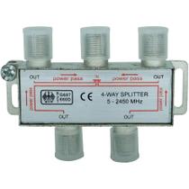 Divisor 4 saidas antena cabo coaxial alta foxlux