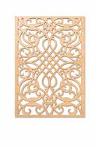 Divisor Ambiente Cobogó Mdf 3mm m0001 29x19 cm Natural P Personalizar