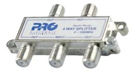Divisor Antena Proeletronic 1x4 Pqdv-1024b Baixa 1ghz 130db