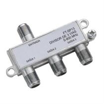 Divisor antena tv-1 entr/3 saida-coaxial