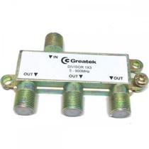 Divisor Blindado Kbr 3 X 75 Analogico 3384 - Kit C/10