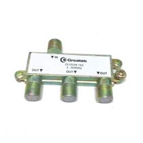 Divisor Blindado Kbr 3 X 75 Analogico 3384 - Kit C/10