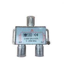 Divisor Cabo Coaxial Blindado Aubor 2X75 Digital 2050Mhz Divisor Cabo Coaxial Blindado Aubor 2X75 Digital 2050Mhz